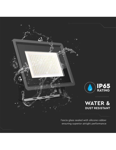 Faro LED SMD 200W F-Series Colore Nero 6400K IP65-preview 3386