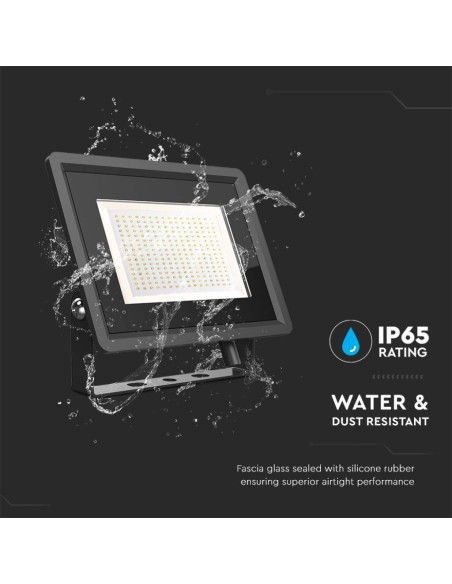 Faro LED SMD 200W F-Series Colore Nero 6400K IP65-preview 3386