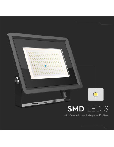Faro LED SMD 200W F-Series Colore Nero 6400K IP65-preview 3390