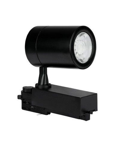 Faretto LED da Binario 35W 100LM/W Colore Nero 4000K-prodotto