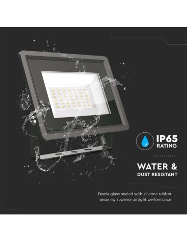 Faro LED SMD 30W F-Series Colore Nero 3000K IP65-preview 3427