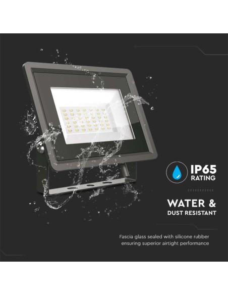 Faro LED SMD 30W F-Series Colore Nero 3000K IP65-preview 3427