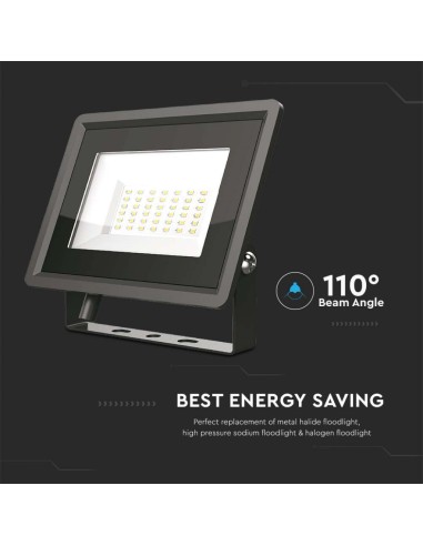 Faro LED SMD 30W F-Series Colore Nero 4000K IP65-preview 3434