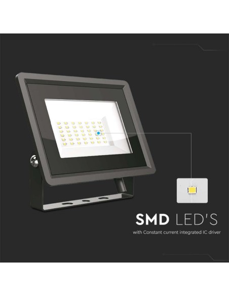 Faro LED SMD 30W F-Series Colore Nero 4000K IP65-preview 3435