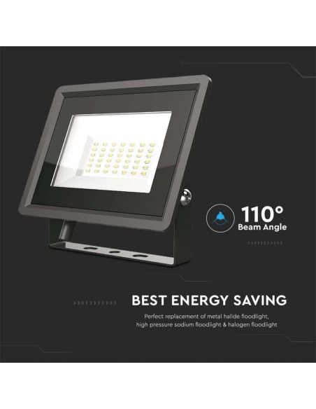 Faro LED SMD 30W F-Series Colore Nero 6500K IP65-preview 3439