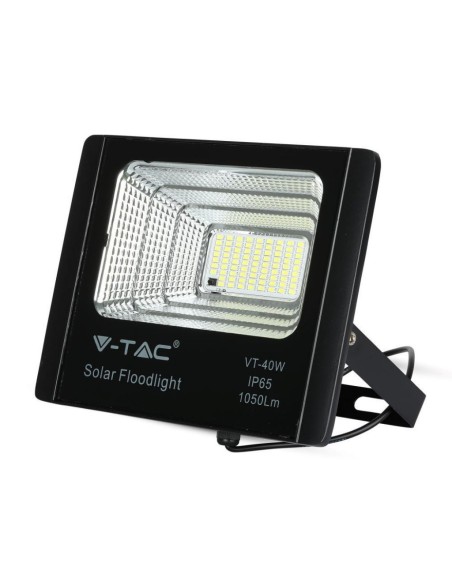 Faro LED con Telecomando e Pannello Solare 16W 6000K-preview