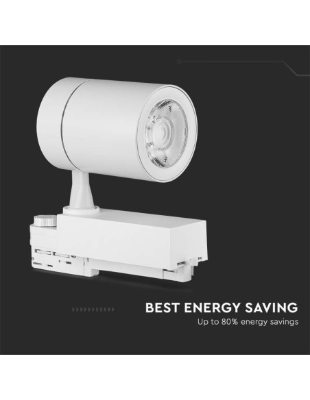 Faretto LED da Binario 35W Colore Bianco 6400K-preview 6211