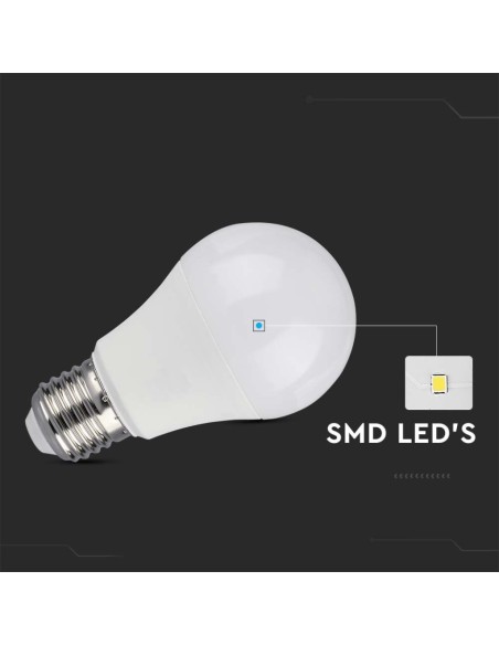 Lampadina LED Chip Samsung E27 10.5W A58 6400K-preview 5398
