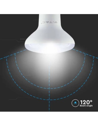 Lampadina LED Chip Samsung E27 11W R80 3000K-preview 5302
