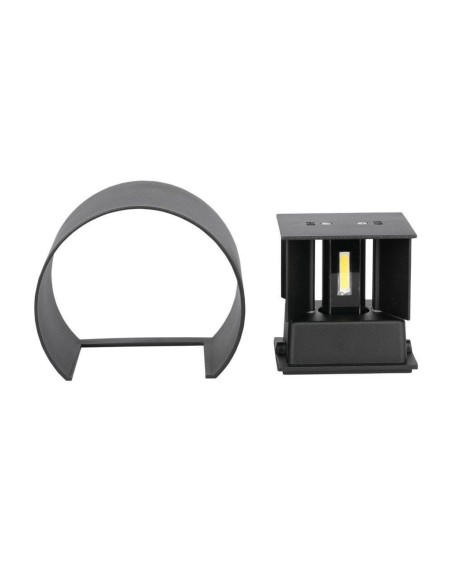 Lampada LED da Muro Arrotondata Doppio LED COB-preview71