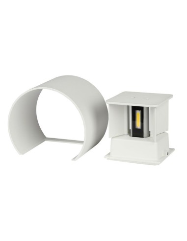 Lampada LED da Muro Arrotondata Doppio LED COB-preview77