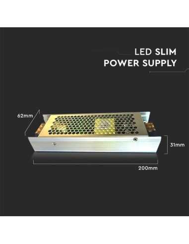 Alimentatore in Metallo 150W 24V 6.5A IP20-preview 2565