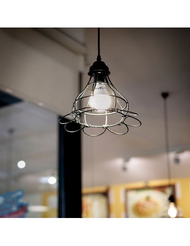 Lampadina LED E14 4 5W P45 6400K-prodotto in ambiente