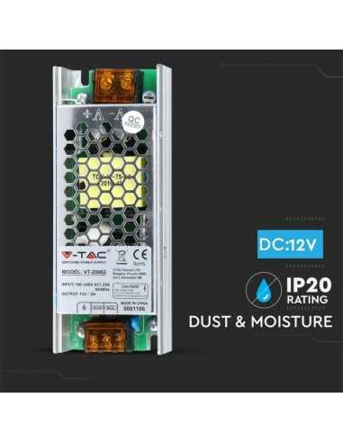 Alimentatore in Metallo 60W 12V 5A IP20-preview 2550