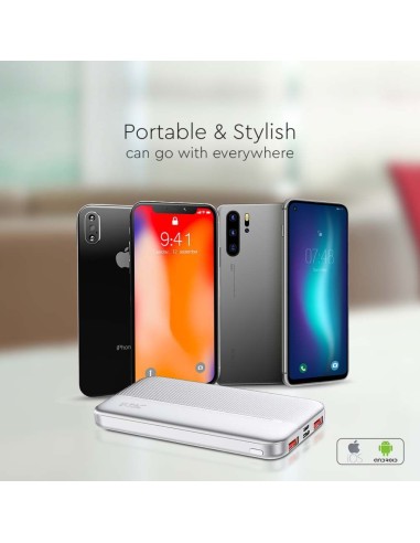 Power Bank 10.000 mAh Colore Bianco-preview 4101