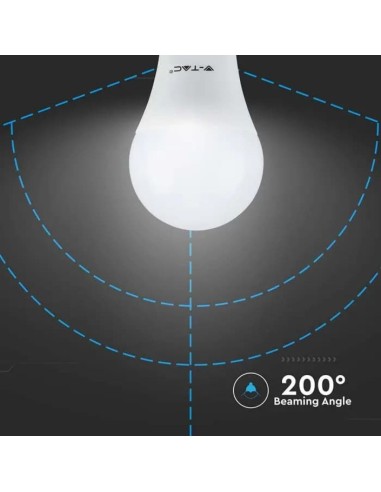 Lampadina LED E27 8 5W A60 3000K-preview 6871