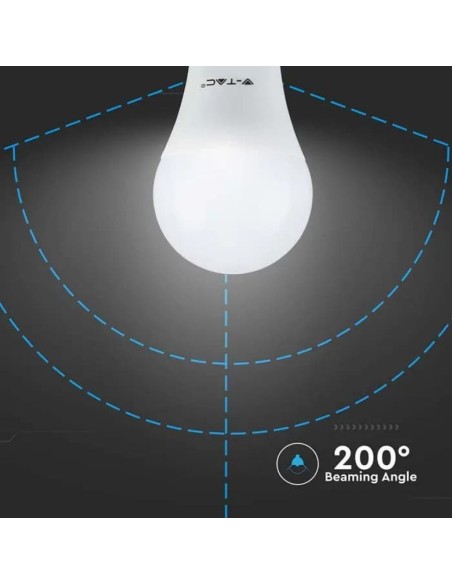 Lampadina LED E27 8 5W A60 3000K-preview 6871