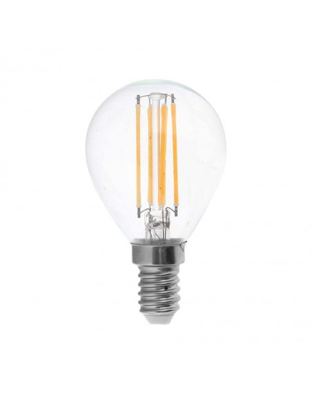 P45-E14-4W-FILAMENTO 3-STEP POWER DIMMING-COPERTURA TRASPARENTE-3000K