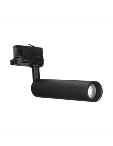 Faretto LED da Binario SAMSUNG CHIP 7W Corpo Nero 5000K