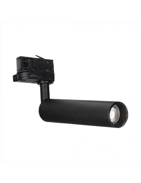 Faretto LED da Binario SAMSUNG CHIP 15W Corpo Nero 5000K