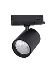 Faretto LED COB da Binario 35W Colore Nero 4000K
