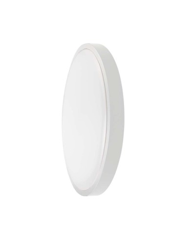 Plafoniera LED Chip Samsung Rotonda 24W 100LM/W Colore Bianco Diametro 295mm 3000K IP44