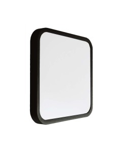 Plafoniera LED Chip Samsung Quadrata 24W 100LM/W Colore Nero Diametro 295mm 3000K IP44