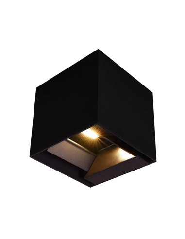 Lampada LED da Giardino con Pannello Solare 9W Batteria 2600mAh e Sensore PIR Nero 150x153x150mm CCT 3in1 IP65