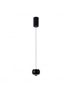 10078-Lampadario LED a Sospensione  Colore Nero  -1