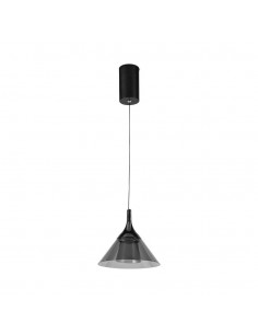 10081-Lampadario LED a Campana  x Colore Nero -1