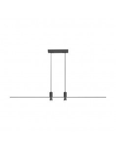 10088-Lampadario LED a Sospensione  dal Design Moderno xcm Colore Nero -1