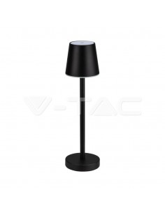 10194-Lampada LED da Tavolo  Colore Nero ricaricabile con Micro-USB Touch Dimmerabile -1