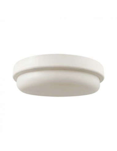 10196-Plafoniera LED Rotonda  Colore Bianco d mm h mm  IP-5