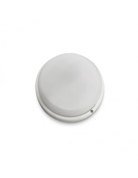10198-Plafoniera LED Rotonda  Colore Bianco d mm h mm  IP-1