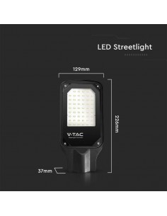 10206-Armatura Stradale LED SMD  Colore Nero  -1 2