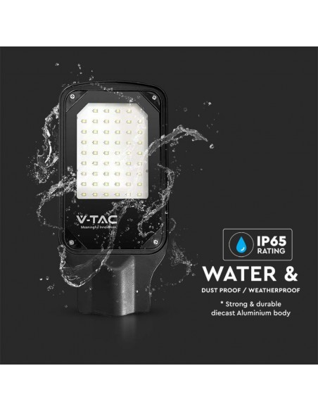 Armatura Stradale LED SMD 30W Nero 4000K IP65