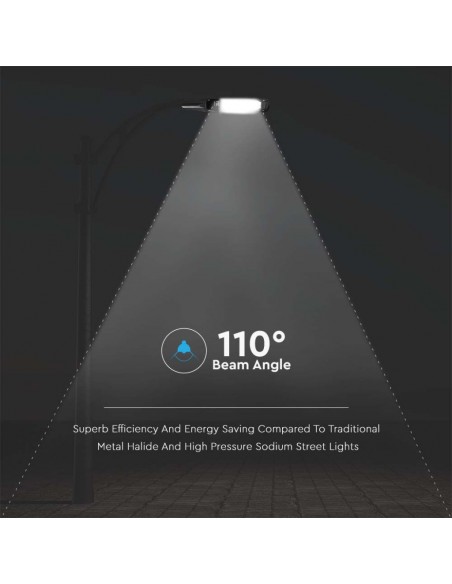 10207-Armatura Stradale LED SMD  Colore Nero  -6