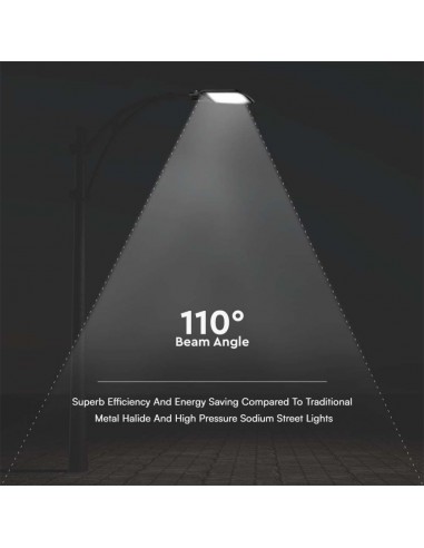 10210-Armatura Stradale LED  Colore Nero  -6