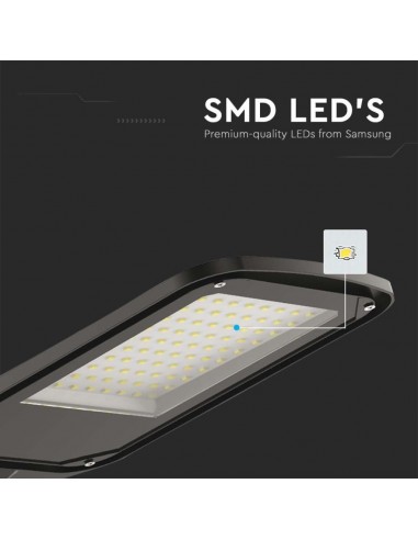 10211-Armatura Stradale LED  Colore Nero  -7