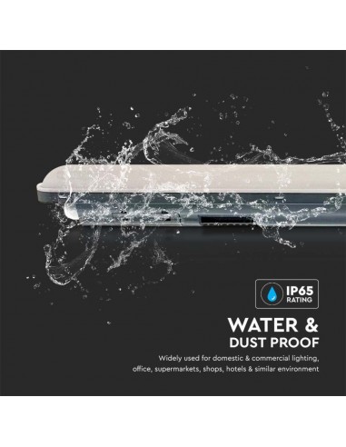 10223-Plafoniera LED Impermeabile  LM/W X-Series cm Copertura Satinata  -7