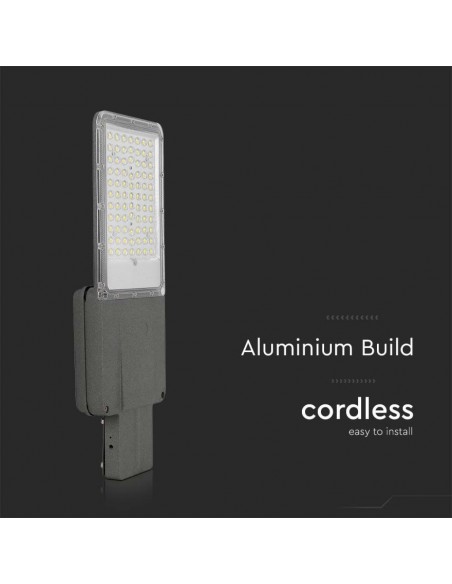 10225-Armatura Stradale Chip Bridgelux  con Pannello Solare  e Telecomando-4