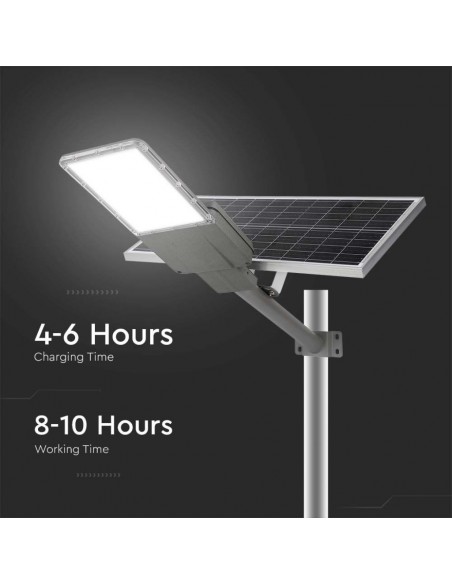 10227-Armatura Stradale Chip Bridgelux  con Pannello Solare  e Telecomando-6