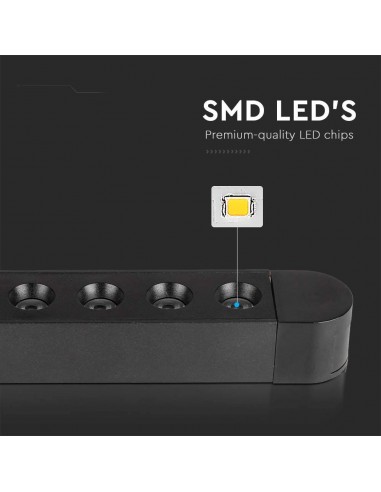 Faretto lineare magnetico a LED da 5...