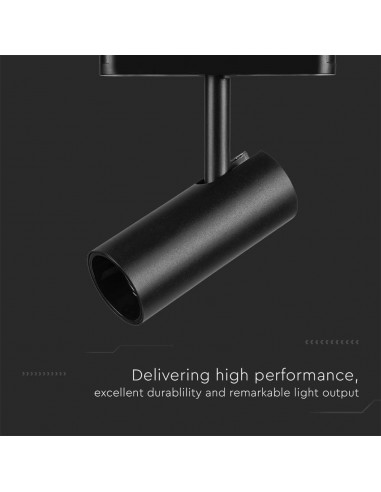 10252-Faretto LED da Binario Magnetico  Colore Nero  -6