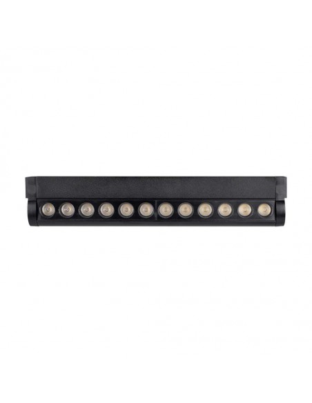 10262-Faretto LED Lineare da Binario Magnetico Regolabile  Colore Nero  IP-1