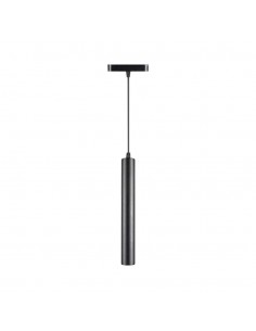 10264-Faretto LED da Binario Magnetico a Sospensione  Colore Nero  -1