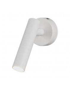 10292-Applique da Parete con Faretto LED  Orientabile su Ogni Lato Colore Bianco -1