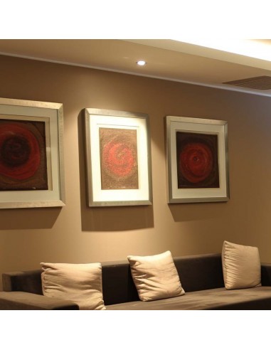 10302-Faretto LED da Incasso Rotondo LED  in Alluminio Colore Nero -5