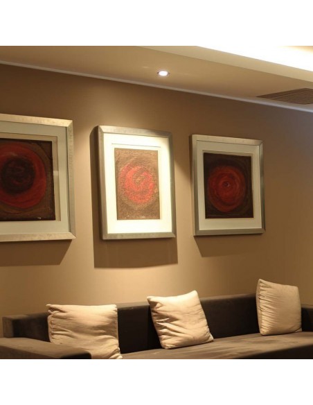 10302-Faretto LED da Incasso Rotondo LED  in Alluminio Colore Nero -5