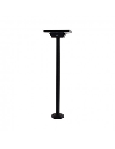 10304-Piantana Solare LED da Giardino  con sensore crepuscolare xmm Colore Nero in -1